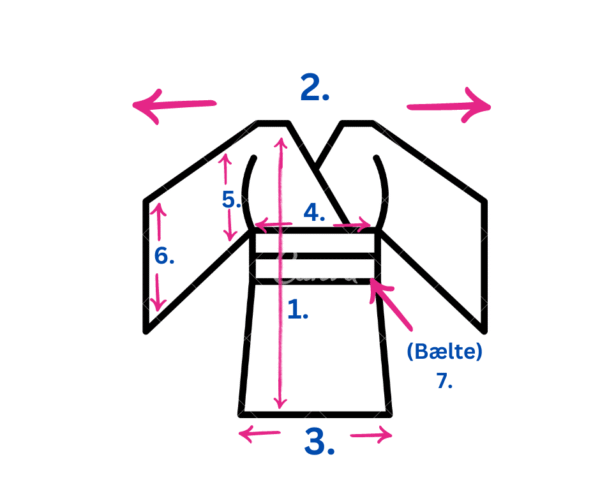 1 BEIGE SILKE KIMONO nr.17. A1.