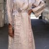 BEIGE SILKE KIMONO   nr.17.   A1.