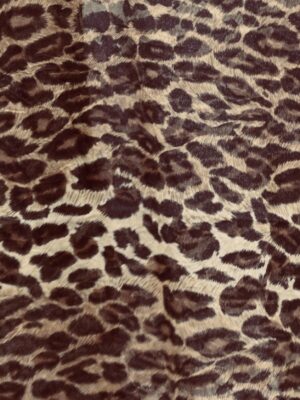 LEOPARD SILKE CHIFFON.  B115