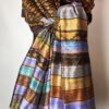 NYT DESIGN HÅNDVÆVET IKAT SARONG ISILKE nr.10   k72.