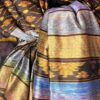 NYT DESIGN HÅNDVÆVET IKAT SARONG ISILKE nr.10   k72.