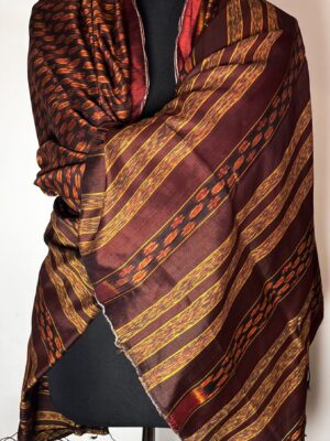 ALMINDELIG SILKE IKAT SARONG nr.19   K72