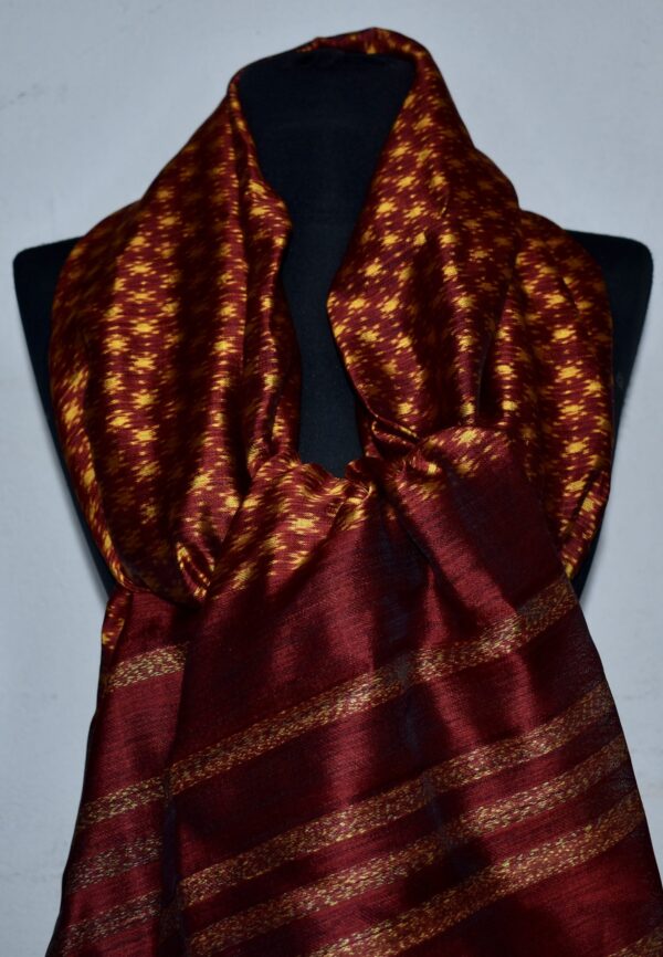 DSC_0054 CAMBODIANSK IKAT STOLA K45
